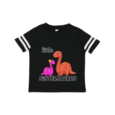 

Inktastic Little Sistersaurus Gift Toddler Toddler Girl T-Shirt