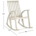 thumbnail image 6 of Safavieh Clayton Indoor/Outdoor Traditional Rocking Chair, 6 of 7