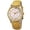 Beige, variant on Women's Quartz Diamond Beige Leather Strap Watch