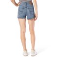 thumbnail image 3 of Signature by Levi Strauss & Co. Juniors' High Rise Cut-Off Shortie Shorts, 3 of 4