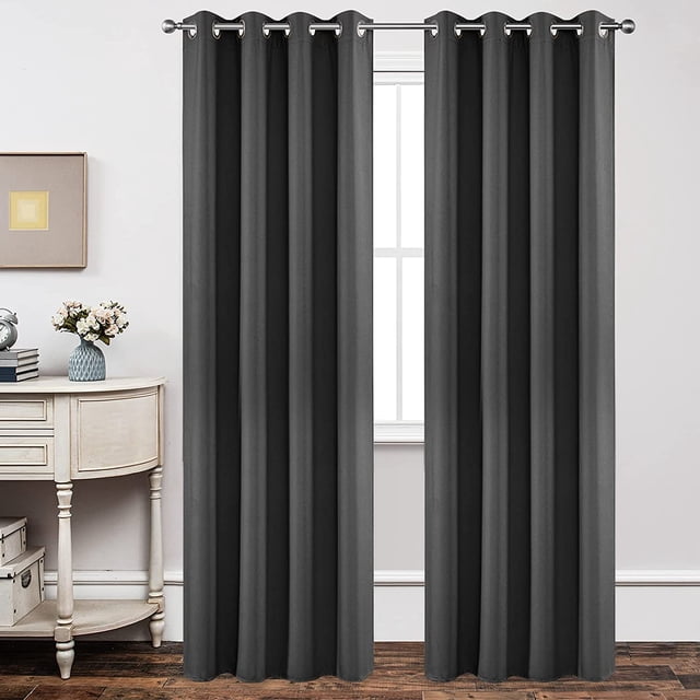 Cortinas opacas Joydeco con aislamiento térmico, 230 x 228 cm, 2 paneles