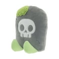 thumbnail image 2 of Spooky Glow-In-The-Dark Tombstone Plush Toy for Halloween, 2 of 5