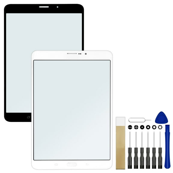 For Samsung Galaxy Tab S2 8.0" SM-T715N T715N Replacement Front Lens Screen Outer Glass Tool Black