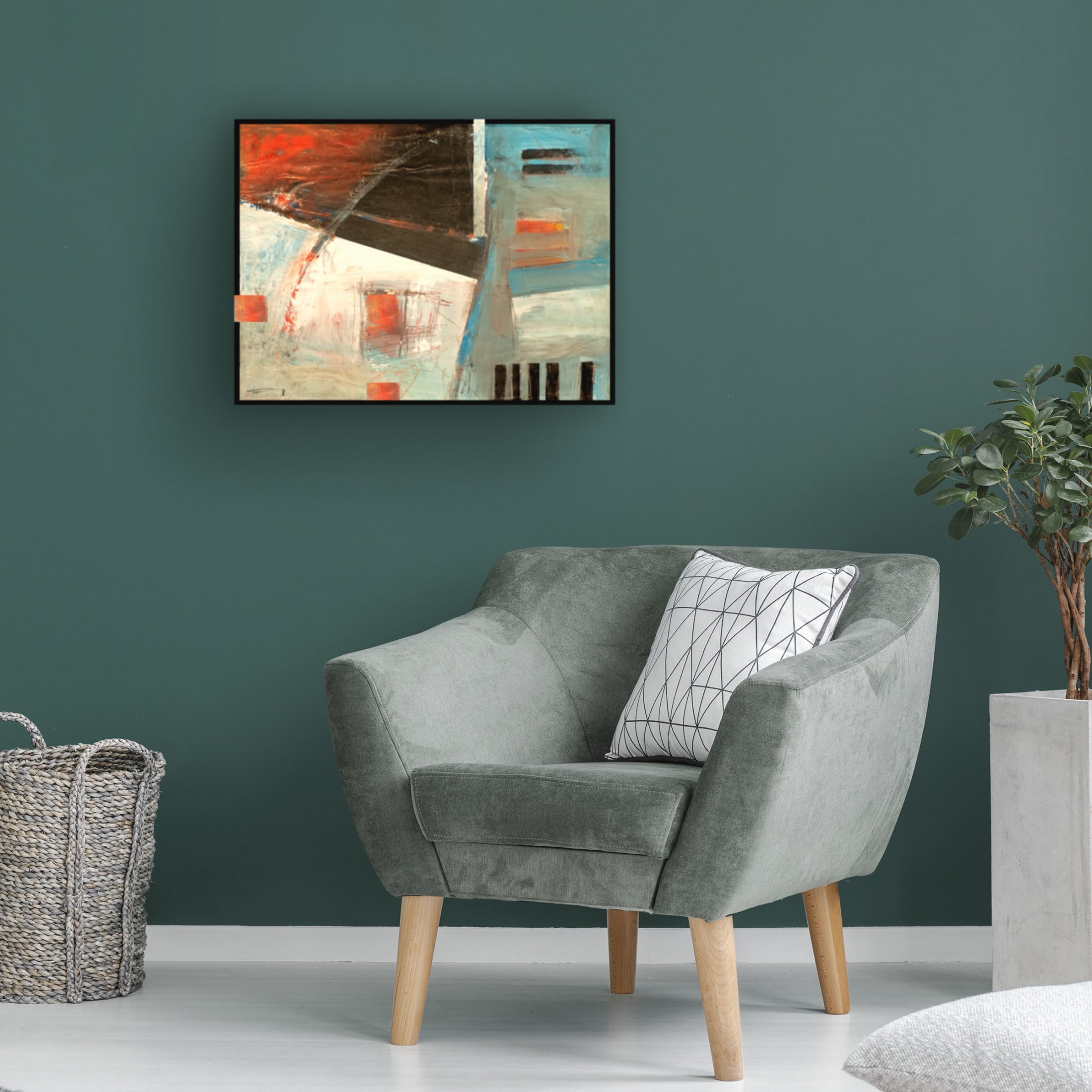 Canvas Wall Art - Tim Nyberg 'Akoustic' Wall Art for Living Room, Bedroom, or Office Décor by Trademark Fine Art - 24 x 18 Inches