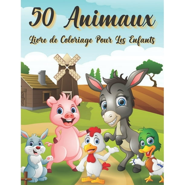 50 Animaux Livre De Coloriage Pour Les Enfants 50 Dessins Etonnants D Animaux De La Jungle 50 Animaux Livre De Coloriage Pour Les Enfants 50 Dessins Etonnants D Animaux De La Jungle