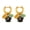 Color2, variant on Fresh Resin Small Flower Agate Drop Hoop Earrings for Women Floral Spring Earrings Dainty Gold Drop Statement Earrings Trendy Rainbow Blossom Jewelry Gifts