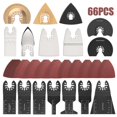 thumbnail image 3 of Muyoka 66 hojas de herramientas oscilantes, kit de accesorios de hojas de sierra multiherramienta oscilante para Fein Multimaster, Bosch, Makita, Milwaukee, Rockwell, Ryobi, Craft Muyoka Hogar, 3 of 7