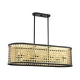 thumbnail image 4 of Savoy House 1-9902-8-147 Pelham 8-Light Castillo Linear Chandelier (17" W x 12"H), 4 of 7