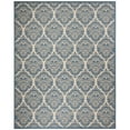 thumbnail image 4 of SAFAVIEH Beach House Lennox Damask Indoor/Outdoor Area Rug Cream/Blue, 6'7" x 6'7" Square, 4 of 9