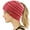 #10 Red/Hot Pink/Indi Pink/Maroon, variant on C.C Messy Bun Ponytail Beanie Cozy Knit Winter Hat for Women, Mint