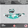 thumbnail image 3 of Kalair GFX Graphics Kit for Gasgas EX250, EX300, EX250F, EX350F and EX450F 2021+ Cloaked Series, 3 of 5