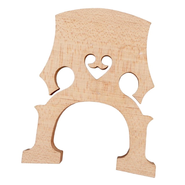 Esquirla 1/2 Size Cello Bridge Maple Wood for Cello Replacement Parts Accessories 1-2