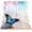 Butterfly Cherry Blossom Leaves 4, variant on Eiffel Tower Style Love Heart Flannel Fleece Blanket Super Soft Cozy Plush Blankets Lightweight Microfiber Throw Blanket for Couch Sofa Bed