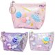 thumbnail image 4 of Vogacara Bolsa de maquillaje impermeable con cierre de cremallera, bolsa de almacenamiento de cosméticos de PU, lápices labiales, bolígrafos, Bolsas de maquillaje, 4 of 6