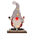thumbnail image 1 of Advancent Feliz Navidad Adorno LED Bosque Sin rostro Muñeca Navidad Adornos de Decoración del hogar con luces Regalo Kits de decoración para fiestas sombrero gris Advancent HA042662-02, 1 of 6