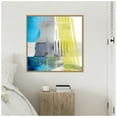 thumbnail image 4 of Amanti Art Origin Yellow I Framed Canvas Wall Art Print, 4 of 7
