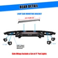 thumbnail image 5 of Modular 2 IN 1 Front Bumper+Side Wings For 2009-2014 Ford F-150 (Excluding raptor) w/2 X 4" pod lights, 5 of 9
