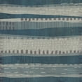 thumbnail image 2 of Vess, June Erica 20x20 Black Ornate Wood Framed with Double Matting Museum Art Print Titled - Blue Dusk Textile II, 2 of 4