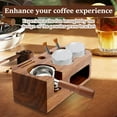 thumbnail image 6 of Wekvgz Espresso Tamping Station Wooden Coffee Tamper Station Base Professional 9 in 1 Espresso Tamping Holder Stable Espresso Organizer Station 51/54/58 mm for Espresso Coffee, 6 of 10