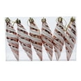 thumbnail image 1 of Adorno para Árbol de Navidad Xihbxyly 11 Cm En Forma de Fruta Larga y Puntiaguda Paquete 6, 1 of 1