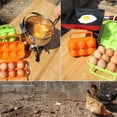 thumbnail image 2 of YIEMEEN Grid Egg Storage Box Portable Plastic Egg Holder Container Organizer, 2 of 20