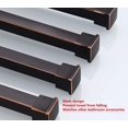 thumbnail image 3 of Oil Rubbed Bronze Towel Bars for Bathroom Wall Mounted Swivel Towel Rack Holder with Hooks 4-Arm, 3 of 5