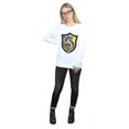 thumbnail image 4 of Harry Potter Womens Hufflepuff Crest Flat Sweatshirt, 4 of 5