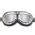 thumbnail image 1 of Vintage Harley-Inspired Silver Motorcycle : UV Protection, Windproof Design for Off-Road Riding – Durable, Comfortable Fit with Enhanced Visibility, Versatile for Outdoor Sports, In Stock Now, 1 of 5