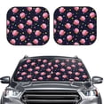 thumbnail image 2 of Fotbe Cartoon Donut Planets Juego de 2 Piezas de Parasoles para Parabrisas | Bloqueador Solar para Auto | Accesorios Plegables para Protección Solar Interior-Large, 2 of 6