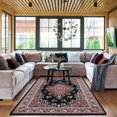 thumbnail image 4 of Noahas Area Rug Vintage Pattern Rug for Living Room, Den, Bedroom, Kids Room, Red, 5' X 7', 4 of 5
