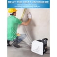 thumbnail image 3 of Huilynsen Ventilador de piso de alta velocidad, ventilador de aire de 355 CFM para lugar de trabajo y hogar, ventilador de secado de piso para refrigeración y ventilación, 3 of 5