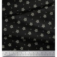 thumbnail image 2 of Soimoi Black Cotton Duck Fabric Artistic Floral Print Fabric by Yard 42 Inch Wide, 2 of 3