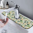 thumbnail image 7 of Sikiie Hawaiian Style Splash Guard for Sink Faucet-1 PC Super Absorbent Fast Drying Mat Sink Gadgets-Splash Guard for Kitchen, Sink Mat, 7 of 7