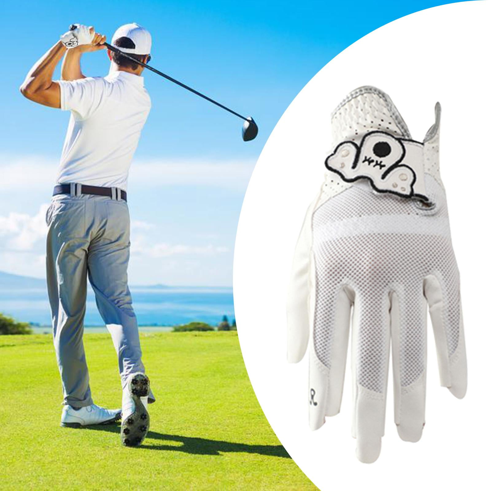 harayaa 2x Golf Glove Men Women Left Hand Soft Micro Fiber Comfortable