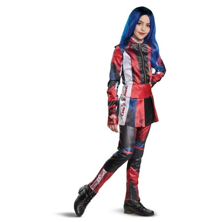 Kids' Deluxe Disney Descendants Evie Halloween Costume Jumpsuit S (4-6x)