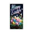 thumbnail image 2 of Yunuuuoa Easter Door Cover Curtain Decoration for Home Holiday Party Door Wall Decor Spring Bunny Egg Festival Celebration, 2 of 6