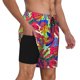 thumbnail image 2 of Fotbe Colorful Bananas Traje de Baño para Hombre – Shorts de Natación de Secado Rápido con Forro y Bolsillos-Large, 2 of 6