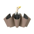 thumbnail image 3 of Blarkrus Wooden Du Mouth Rainy S Umbrella Handle Cartoon AB Bones Umbrella 8, 3 of 9