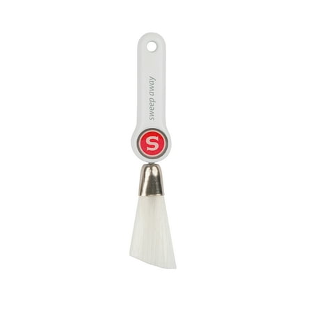 SINGER Angled-Edge Lint Brush for Sewing Machines, White, 1 Ct.
