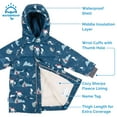 thumbnail image 4 of JAN & JUL Baby Boy Hooded Winter Jacket with Fleece Lining (Arctic, 1T), 4 of 6