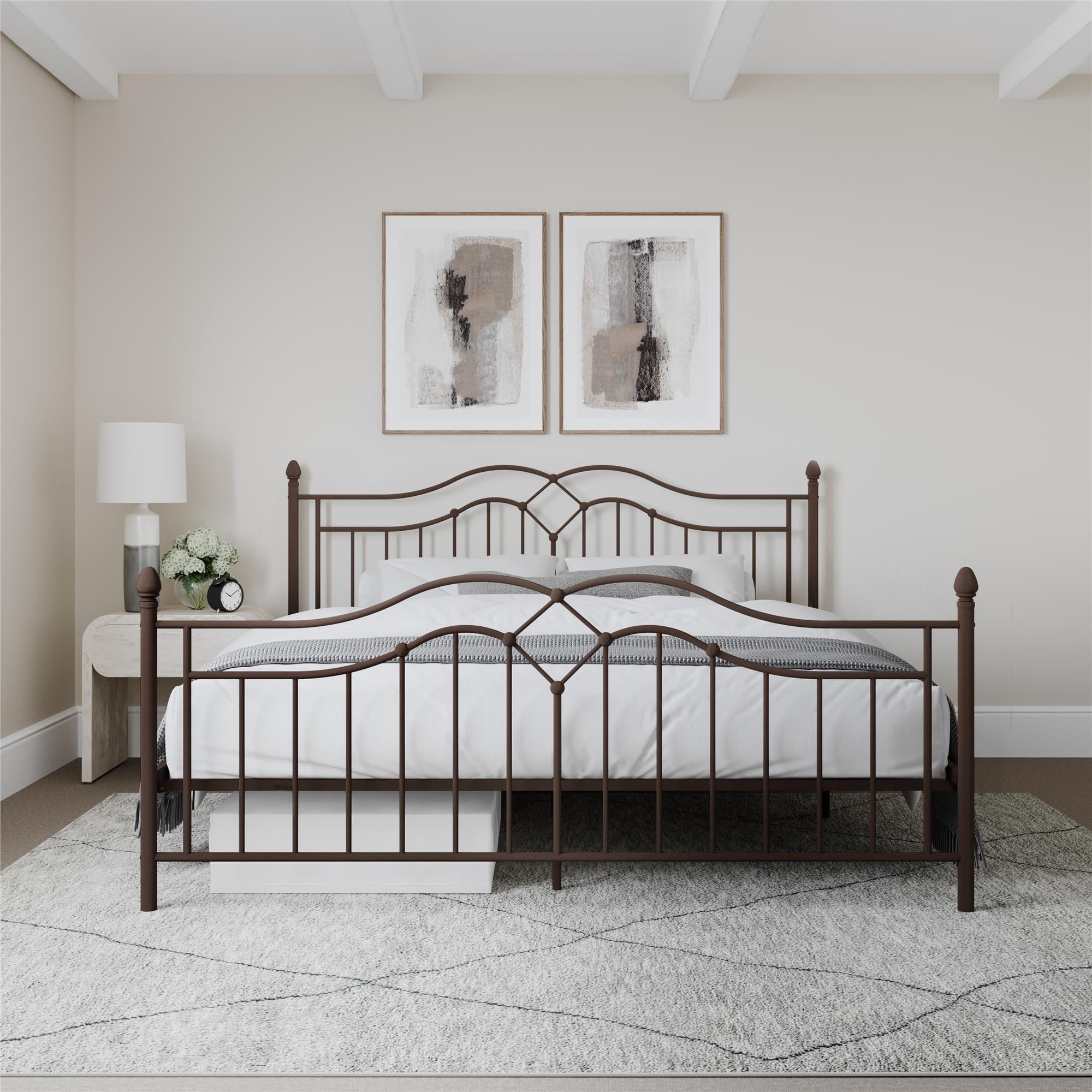DHP Tokyo Metal Bed, King, Bronze