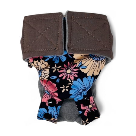 Barkertime Color Me Petal Cat Diaper Snappy