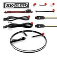 thumbnail image 2 of XK Glow Wheel Light Ring XK-WHEEL-KIT XKchrome; LED; Mounts To Brake Dust Cover, 2 of 2