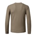 thumbnail image 4 of Palato Mens T Shirts,Autumn And Winter Men's Long Sleeve Tshirt Fashion Three Button Bottomed Shirt, 4 of 4