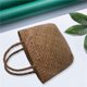 thumbnail image 4 of 6X Bolsa de Paja Informal Blsa Bolso de de Bolso de Mujer para Jardín Mini Bolsos de Ratán Tejido Hecho A Mano, 4 of 5