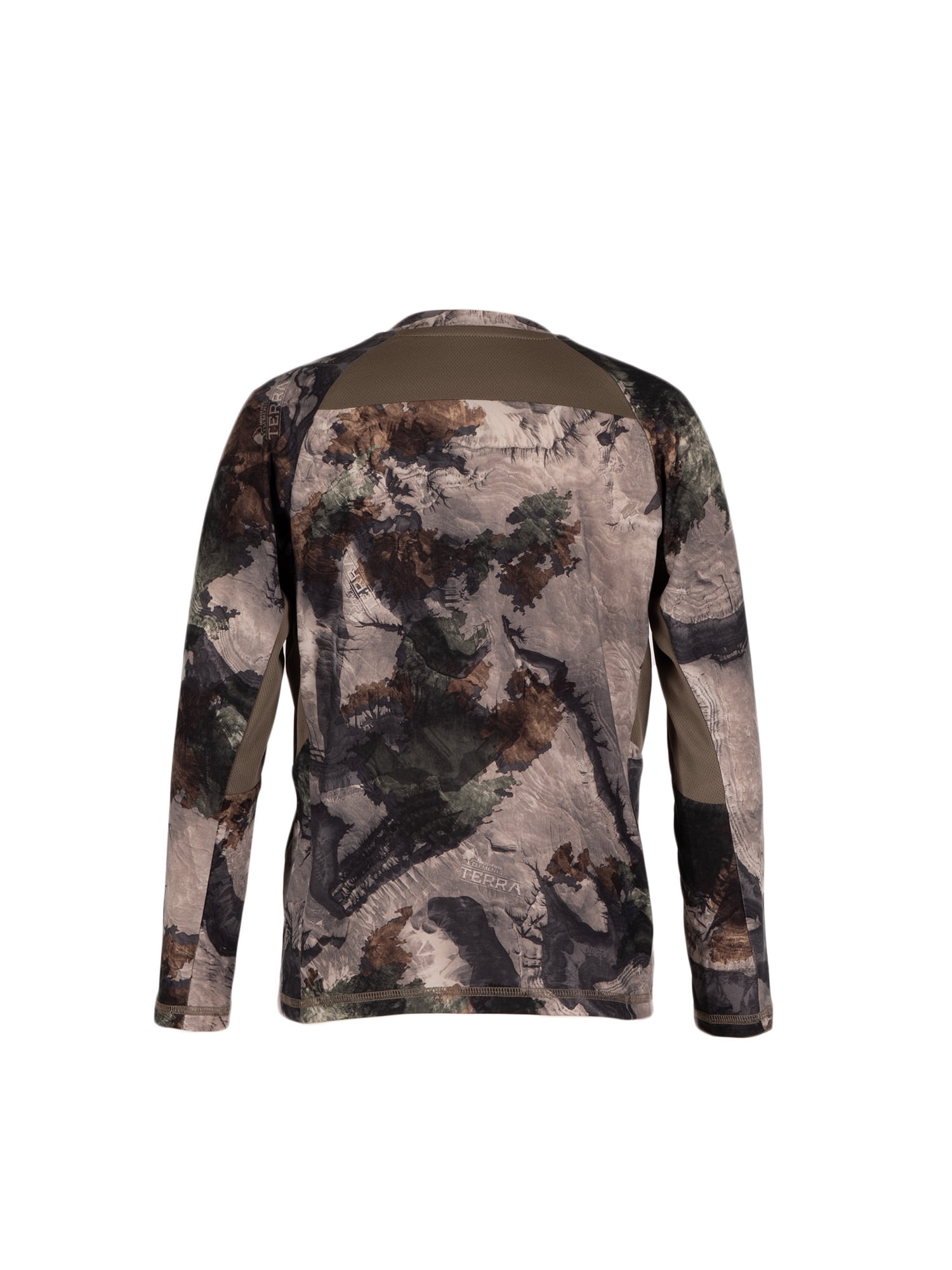T-shirt Camouflage Mossy Oak Manches Longues - Jeunesse Medium - Field And Stream