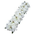 thumbnail image 1 of KLKCMS Backdrop Flower Panel Decor Artificial Rose for Wedding Valentines Day Party White, 1 of 9
