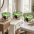 thumbnail image 7 of Stained Glass Style Acrylic Plant Pot, Flower Pot with Drainage Hole, Flower Cat Planter Pot, Cute Succulent Pot, Plant Lover Gift, 7 of 7