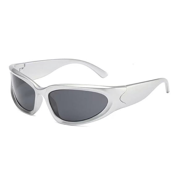 Typpkmm Y2k Eyeglasses Classic Punk Wrap Around Vintage Sunglasses Women Men Sun Glasses Fashion Sport Eyewear Uv400 Goggles