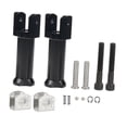 thumbnail image 4 of LOVIVER Passenger Footpeg Support Kit Accessories for 114 Fxbrs Black, 4 of 8